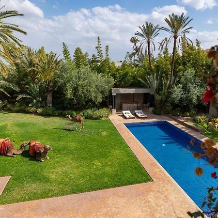 Villa Sahar Palmeraie Avec Piscine Chauffee ! Marrakesh Extérieur photo